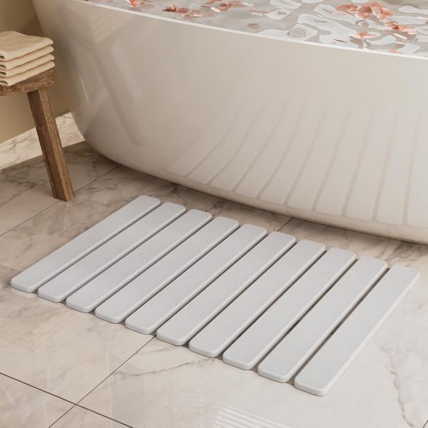 Foldable Diatomite Quick-Dry Bath Mat