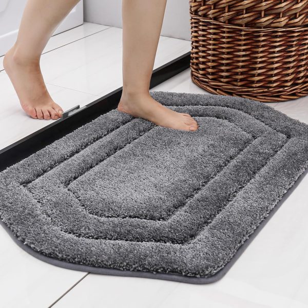 Thick Long-Pile Bathroom Mat