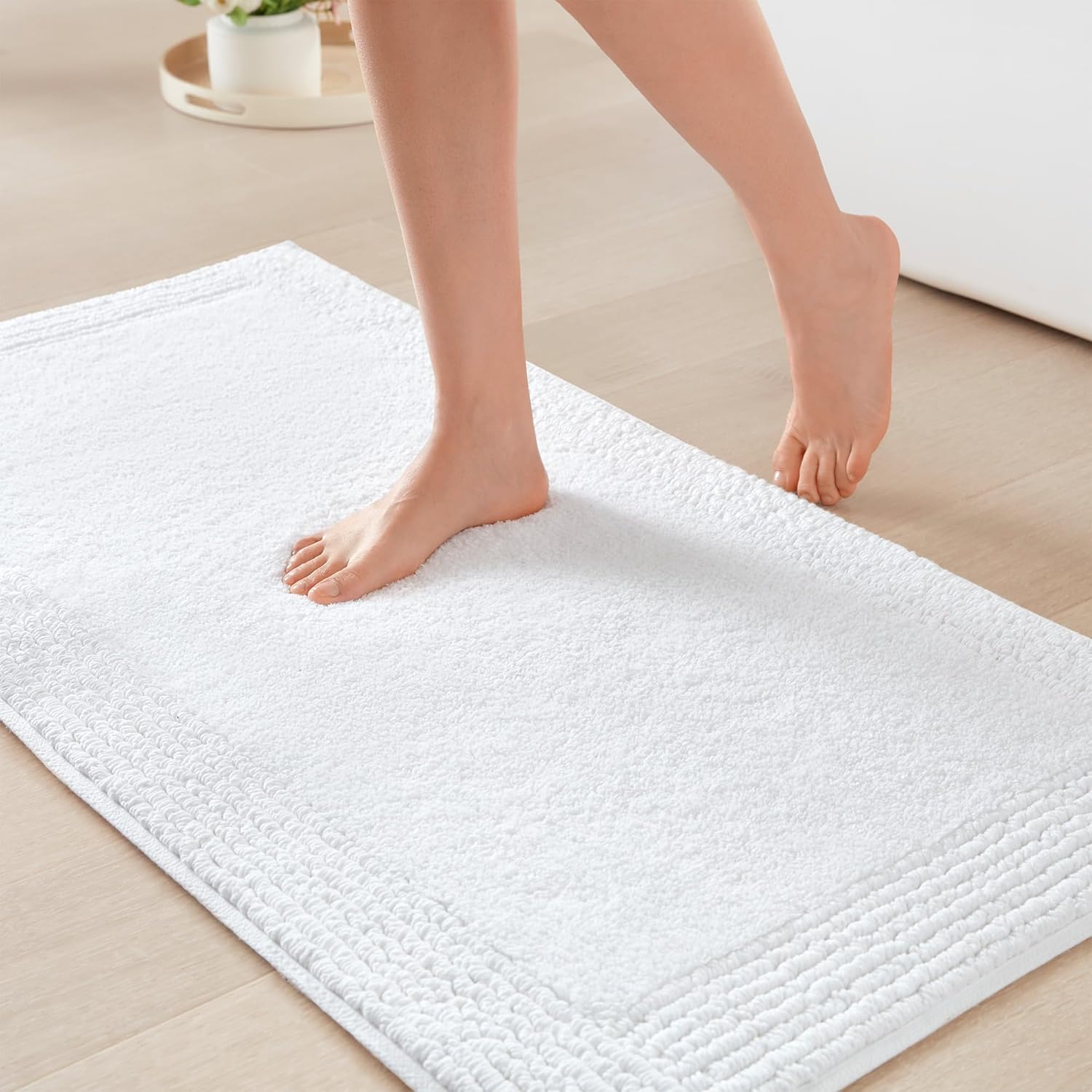 Cotton Tufted Bathroom Mat