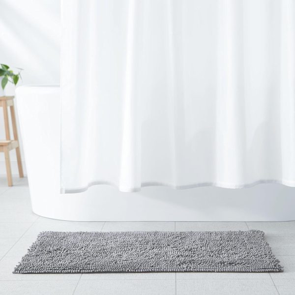 Plush Chenille Bathroom Mat